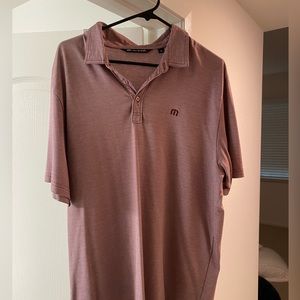Travis Mathew Polo Maroon